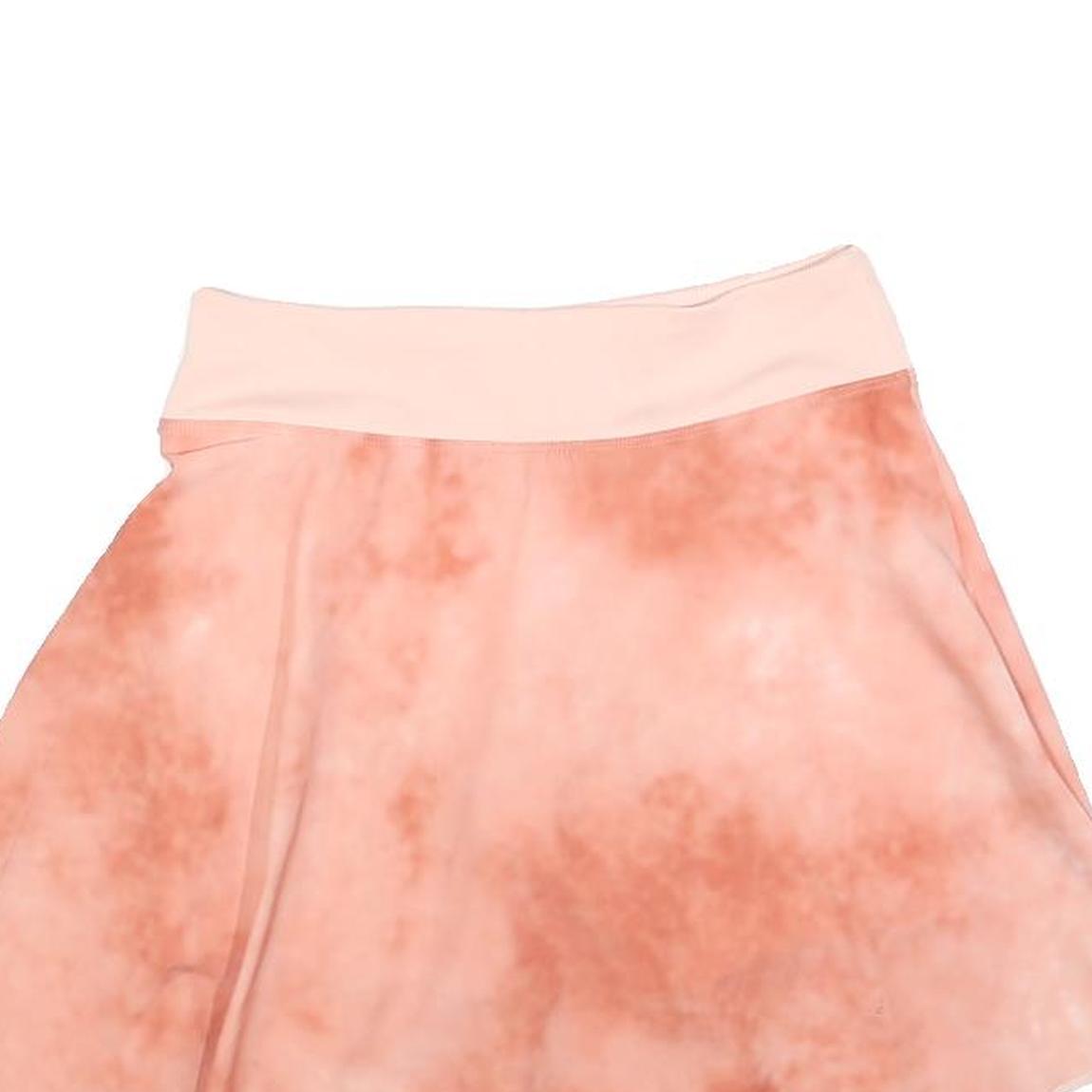 NIKE Womens Pink & Coral Skater Short Polyester Blend Skirt XS Sportswear Active