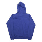 PUMA Mens Blue Hoodie S Cotton Blend Pullover Sweatshirt Sports Casual