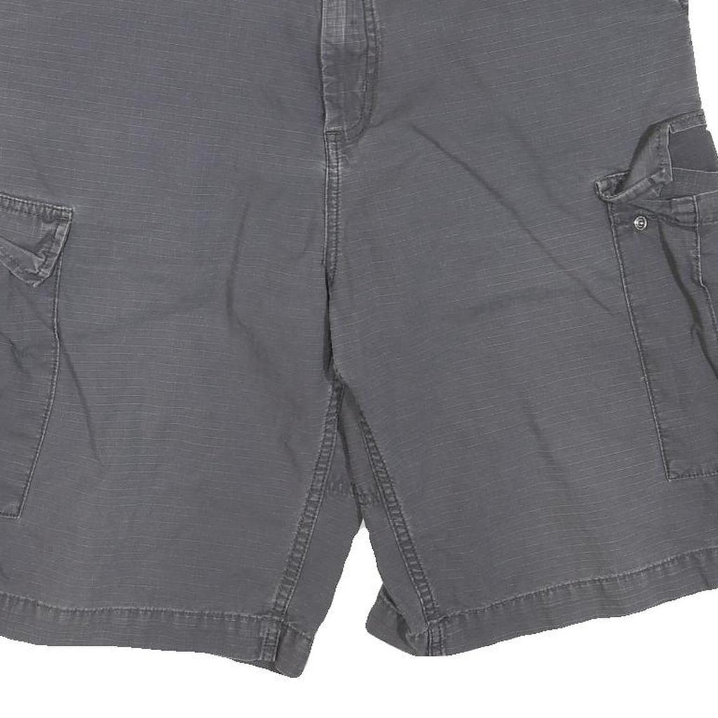 CARHARTT Mens Shorts Grey Cargo Cotton Blend M W34 Workwear Casual Pockets