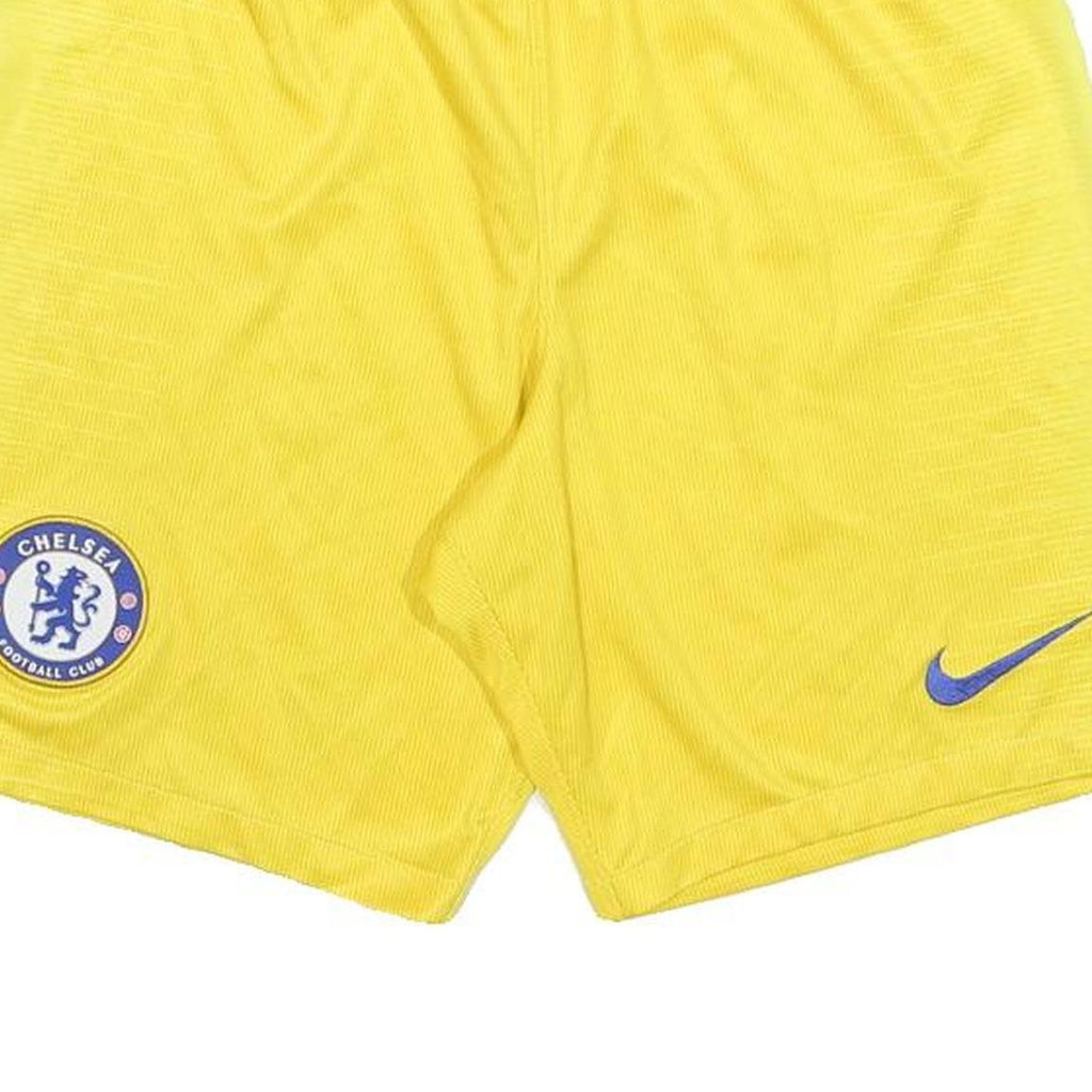NIKE Mens Shorts Yellow Chelsea Football Club Casual S W26 Sportswear