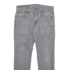 LEVI'S 511 Slim Mens Jeans Grey Slim Skinny Denim Medium W30 L30 Stylish Casual