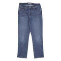 LEVI'S Womens Classic Blue Denim Straight Jeans W29 L28 Zip Cotton Blend