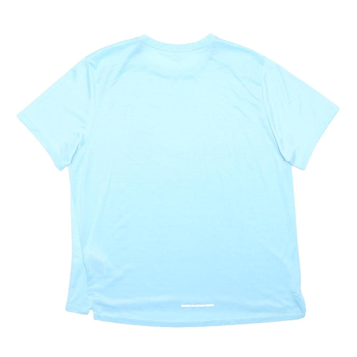 NIKE Mens Blue XL Short Sleeve Crew Neck Running T-Shirt Polyester Performance