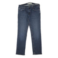 VANS Mens Jeans Blue Regular Straight Denim Medium W33 L30 Classic Cotton Blend