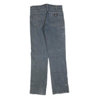 DICKIES Mens Blue Regular Straight Denim Medium W32 L34 Workwear Zip Jeans