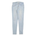 LEVI'S 710 Womens Jeans Blue Slim Skinny Denim Light W28 L30 Stretch
