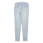 LEVI'S 710 Womens Jeans Blue Slim Skinny Denim Light W28 L30 Stretch