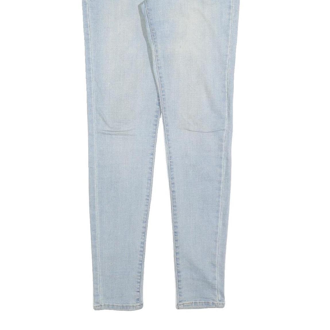 LEVI'S 710 Womens Jeans Blue Slim Skinny Denim Light W28 L30 Stretch