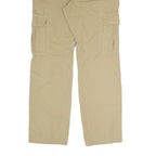 NAPAPIJRI Mens Beige Polyester Blend Regular Cargo Trousers W32 L29 Practical