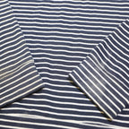 NAUTICA Mens Blue & White Patterned Pullover Jumper Crew Neck Cotton Blend 2XL