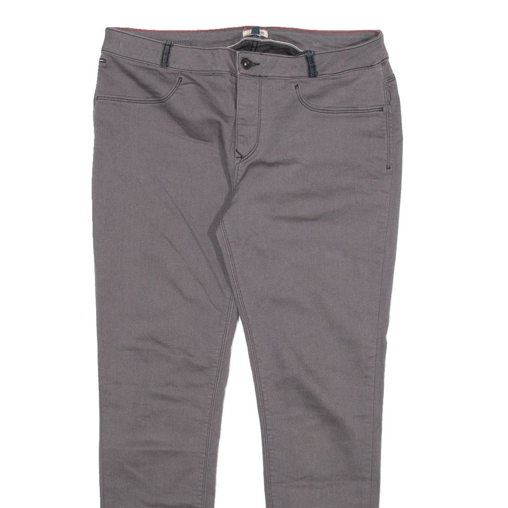 TOMMY HILFIGER Womens Trousers Grey Slim Skinny W32 L30
