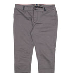 TOMMY HILFIGER Womens Trousers Grey Slim Skinny W32 L30