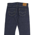 LEVI'S 501 Mens Jeans Blue Regular Straight Denim Raw W34 L25 Classic Style