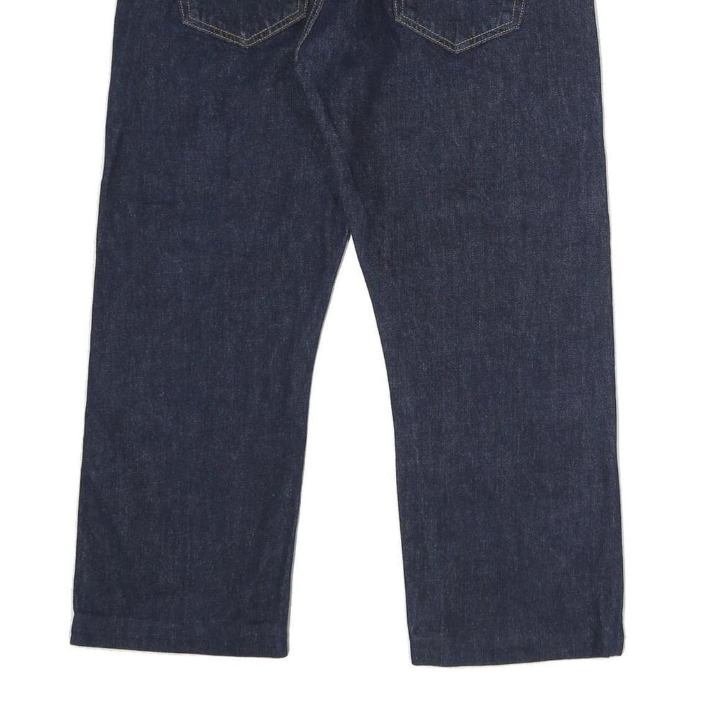 LEVI'S 501 Mens Jeans Blue Regular Straight Denim Raw W34 L25 Classic Style