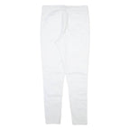 KANGOL Womens Trousers White Slim Skinny W30 L30