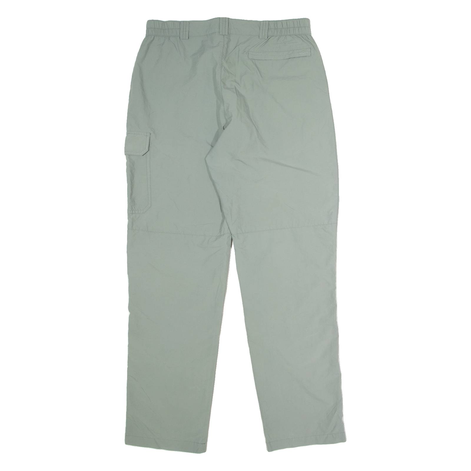 HS SPORT Outdoor Mens Trousers Green Regular Straight W32 L32
