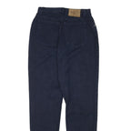 CALVIN KLEIN JEANS Womens Slim Navy Blue Denim Jeans Cotton Blend W28 L31