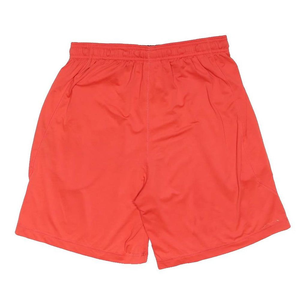 UNDER ARMOUR Mens Shorts Red Casual L W30 Sports Logo Athletic