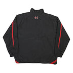 UMBRO Mens Black & Red London City Legends Sports Zip Jacket L Polyester Blend