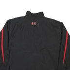 UMBRO Mens Black & Red London City Legends Sports Zip Jacket L Polyester Blend