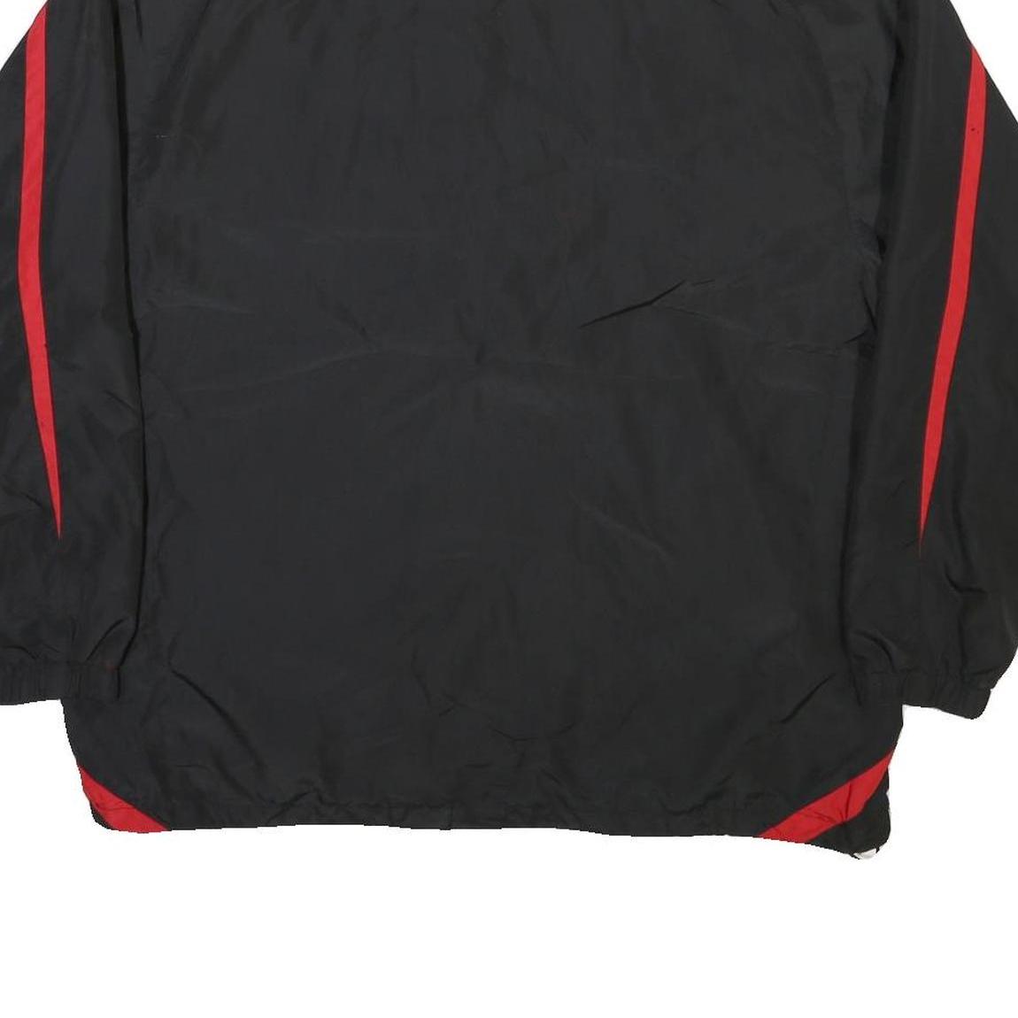 UMBRO Mens Black & Red London City Legends Sports Zip Jacket L Polyester Blend