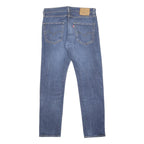 LEVI'S 502 Big E Mens Jeans Blue Slim Straight Denim Medium W30 L32 Classic Fit
