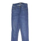 BAILEY Womens Blue Slim Skinny Denim Jeans Cotton Blend W22 L28 Stretch Zip
