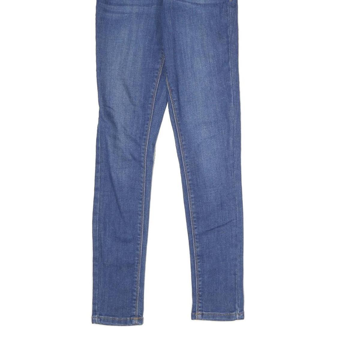 BAILEY Womens Blue Slim Skinny Denim Jeans Cotton Blend W22 L28 Stretch Zip