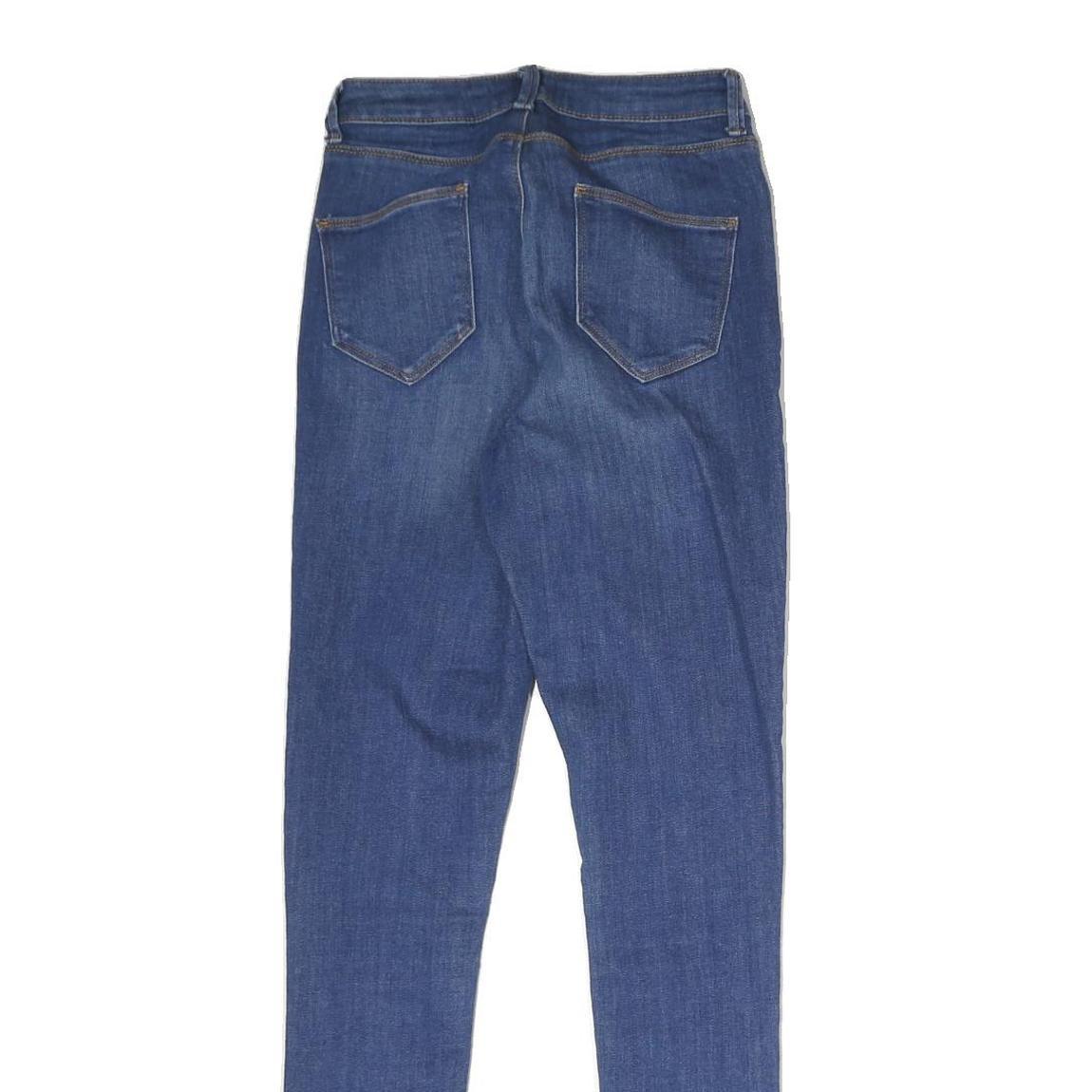 BAILEY Womens Blue Slim Skinny Denim Jeans Cotton Blend W22 L28 Stretch Zip