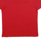 ARMANI EXCHANGE Mens Red & Grey Graphic T-Shirt L Short Sleeve Crew Neck Logo