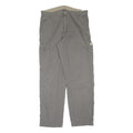 WRANGLER Mens Grey Regular Fit Cargo Trousers W36 L34 Workwear Casual