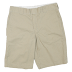 DICKIES Mens Shorts Beige Casual L W38 Cotton Blend Workwear Style