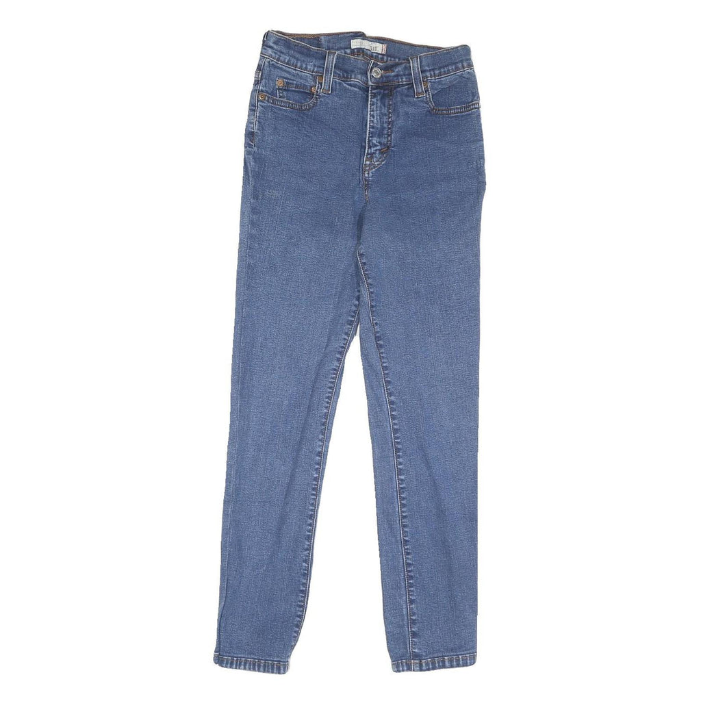 LEVI'S 512 Womens Jeans Blue Regular Skinny Denim Medium Wash W24 L27 Classic