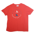 GENUINE MERCHANDISE Mens Red St Louis Baseball T-Shirt L Short Sleeve Crew Neck