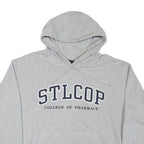 OURAY Mens Grey STLCOP College Of Pharmacy Pullover Hoodie L Casual Cotton Blend