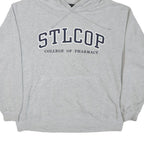 OURAY Mens Grey STLCOP College Of Pharmacy Pullover Hoodie L Casual Cotton Blend