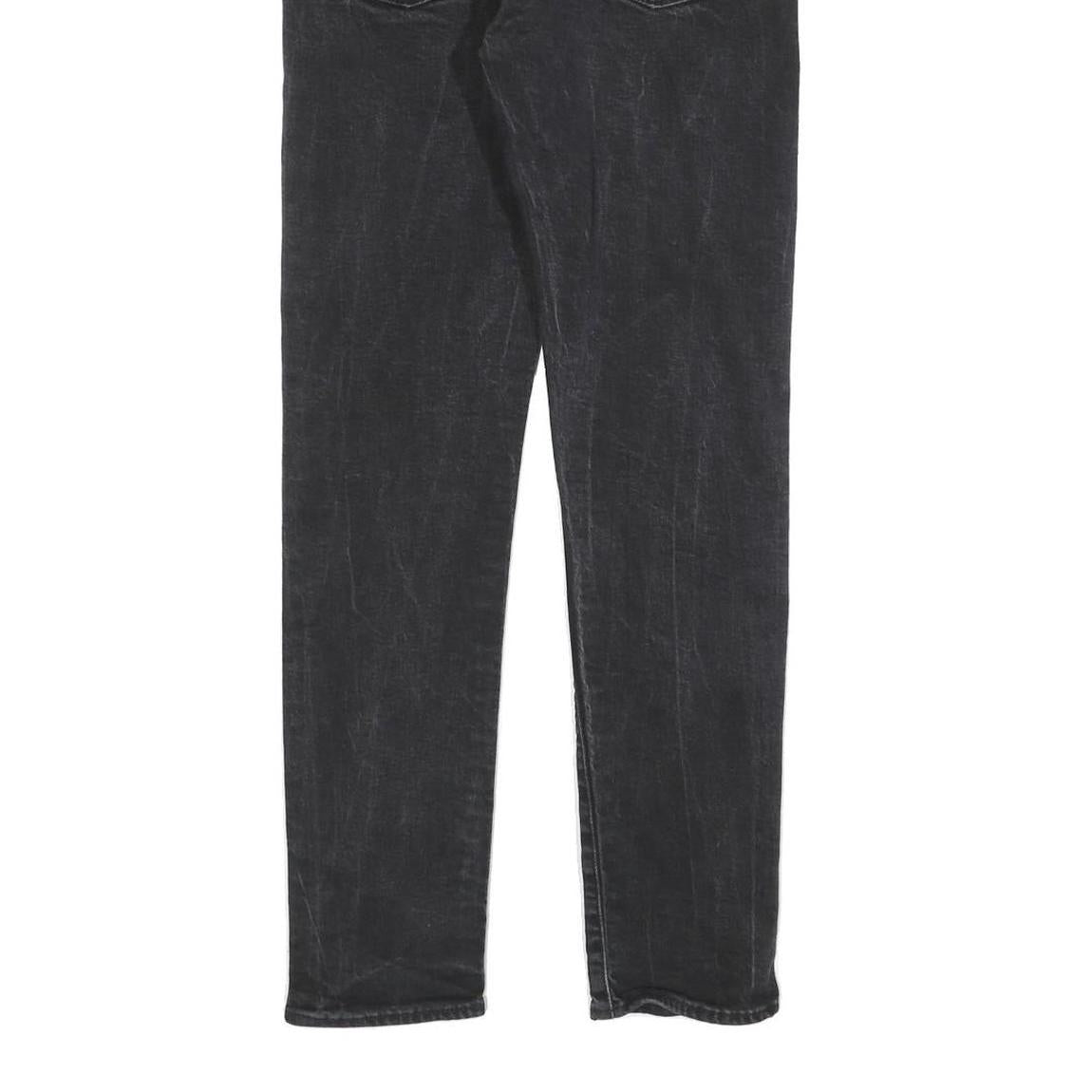 LEVI'S 510 BIG E Mens Jeans Black Slim Skinny Denim Medium W32 L29 Vintage