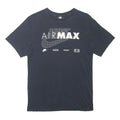 NIKE Mens Black Air Max Graphic T-Shirt S Short Sleeve Crew Neck Sportswear