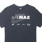 NIKE Mens Black Air Max Graphic T-Shirt S Short Sleeve Crew Neck Sportswear