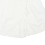 LIZ CLAIBORNE Womens White Casual Cotton Blend Shorts M W28 Relaxed Fit