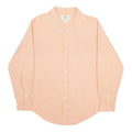 RALPH LAUREN POLO JEANS COMPANY Mens Orange & White Striped Shirt L Classic