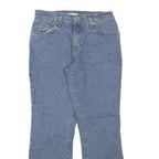 LEVI'S Womens Regular Fit Blue Denim Jeans W27 L26 Classic Zip Cotton Blend