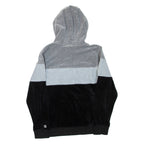 FILA Velour Womens Grey Hoodie Full Zip XL