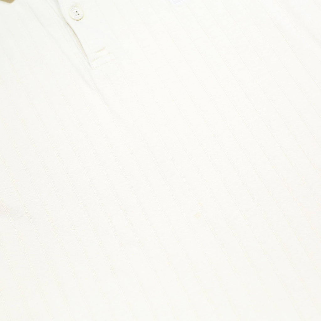 NIKE Mens Cream Polo Shirt Short Sleeve Plain L Cotton Comfort Casual