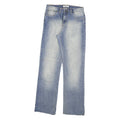 TEDDYS Womens Blue Regular Jeans Denim Medium W28 L32 Classic Zip Cotton
