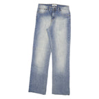 TEDDYS Womens Blue Regular Jeans Denim Medium W28 L32 Classic Zip Cotton