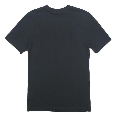 AIR JORDAN Mens Black Graphic T-Shirt XL Short Sleeve Crew Neck Basketball Logo