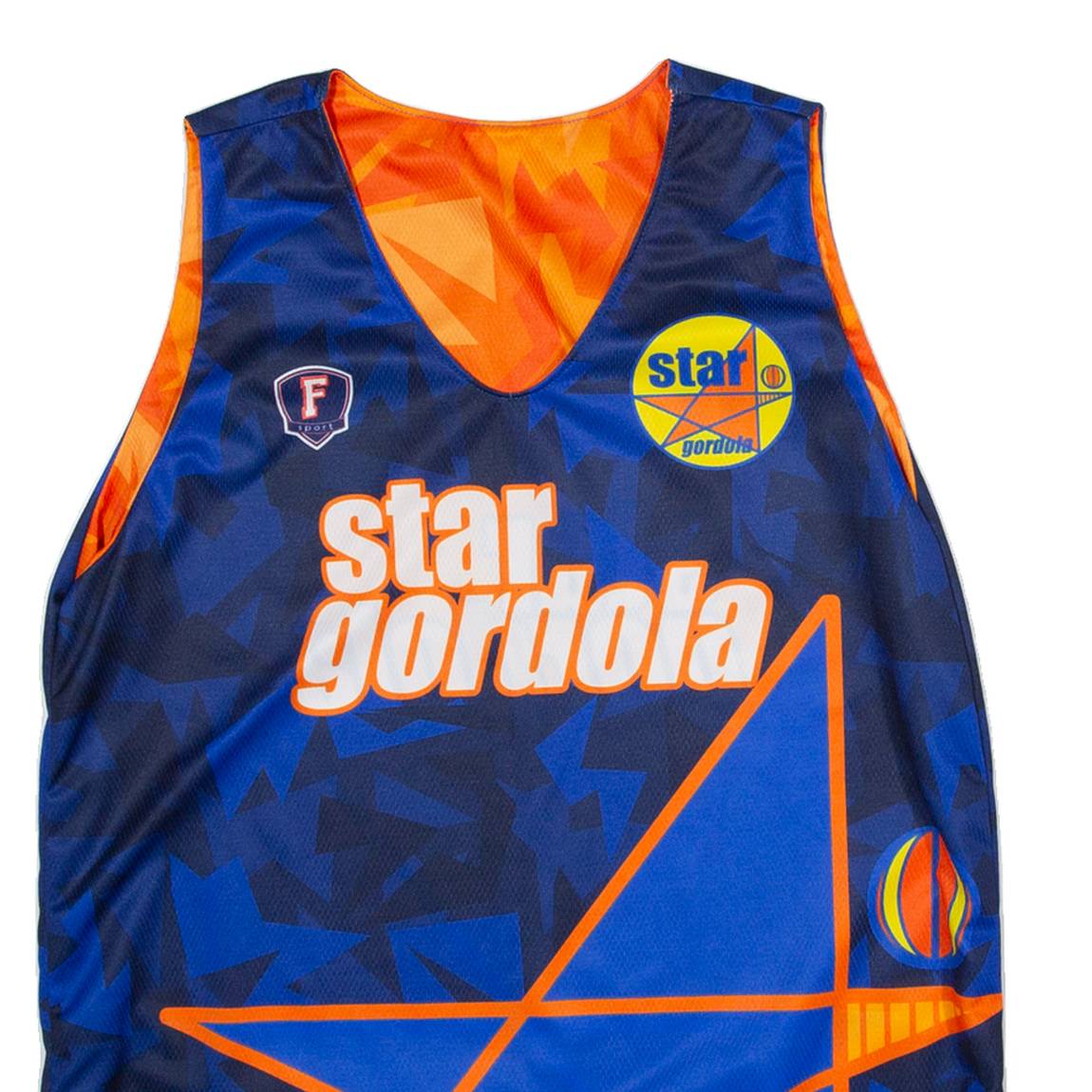 Mens Jersey Blue Sleeveless M