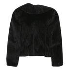 KAAN Womens Black Button Jacket XS Polyester Blend Soft Fabric Elegant