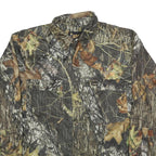 ROCKY Mens Camouflage Shirt XL Outdoor Hunting Polyester Blend